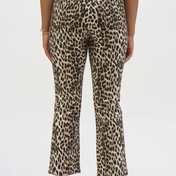 Joseph Ribkoff $205 252907 Leopard Print Flare Trousers Style 252907 Sz 22 NWT! - Picture 2 of 7
